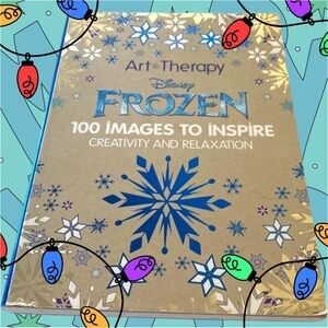 Frozen coloring book. Art therapy by Disney